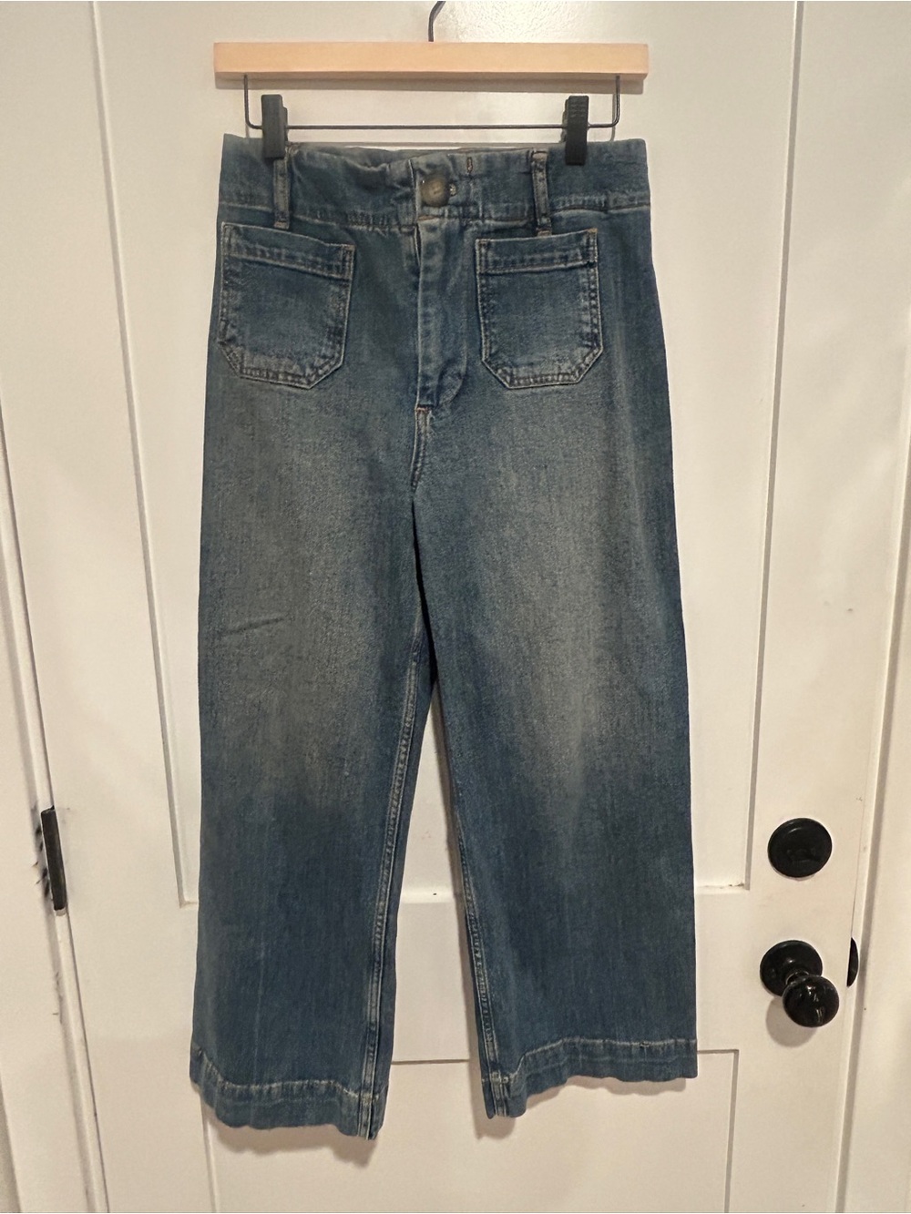 Anthropologie Pilcro The Skipper wide leg Jean Sz 26 - Picture 2 of 8